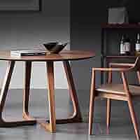 ミッドセンチュリーモダン 無垢材 ダイニング 小さな丸テーブル ミッドセンチュリーモダン 無垢材 ダイニング 小さな丸テーブル運送可能